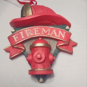 Christmas Ornaments with Fireman Logo